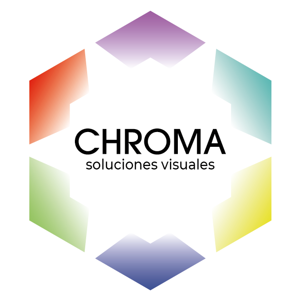 logotipo chroma soluciones visuales